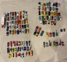 Lot of 129 Vintage 1970s  2000s Hot Wheels Matchbox Mixed Diecast Vehicles
