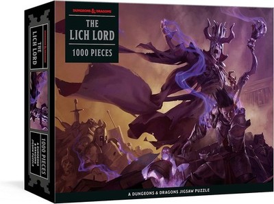 Lich Lord Puzzle: A Dungeons and Dragons Jigsaw Puzzle: SEALED PACK NEW-