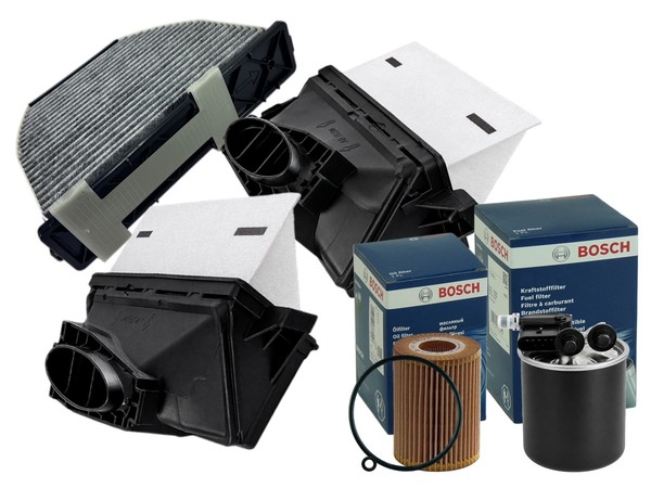 Filterpaket Mercedes E C Klasse A/W204 A/C207 W/S212 CLS C/X218 GLK 300/350 CDI-image