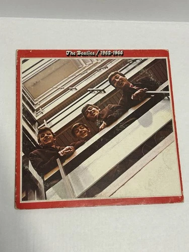The Beatles 1962–1966 Red Album 2LP Capitol SKBO-3403 VG Vinyl Plays Gr