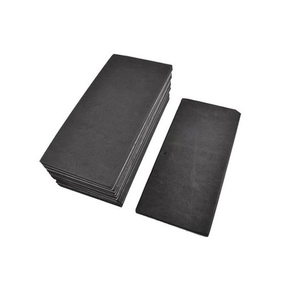 uxcell 10 Pcs x Black Rectangle Adhesive Foam 23.2 x 11 x 0.8cm,