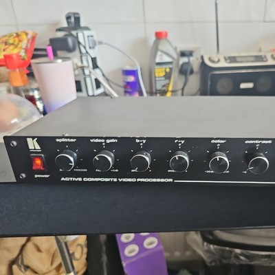 Kramer VS-11E III Aktiver Composite Video Prozessor 4-Wege Selektor Broadcast AV