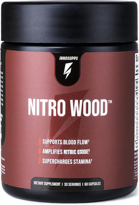 InnoSupps Nitro Wood - Supports Healthy Blood Flow | 60 60 Count (Pack of 1)