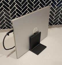 Vertical Laptop Stand with Power Brick / Mouse Holder Fits 1" Laptop