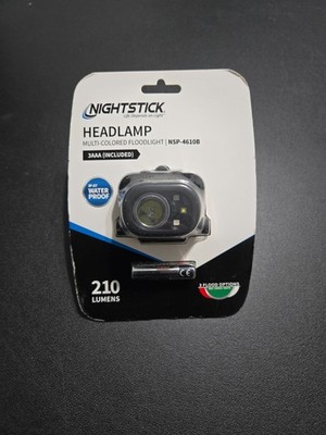 Nightstick NSP4610B Head lamp Multi-Function Black 110/135/210 Lumens