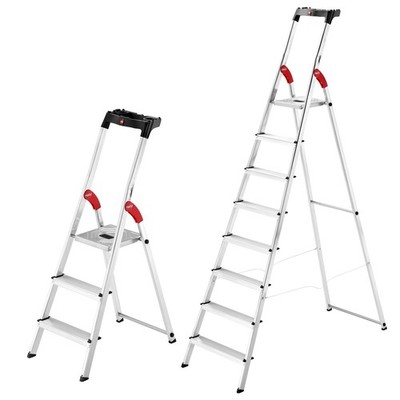 Hailo L60 Standardline Stehleiter Stufenstehleiter Küchenleiter Haushaltsleiter