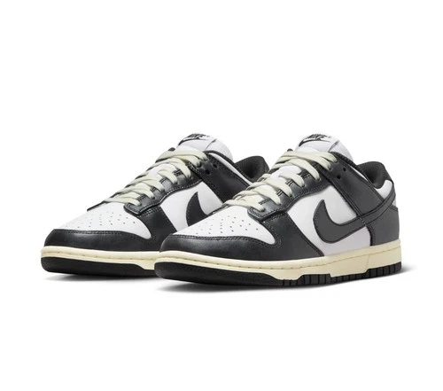 NEW Nike Dunk Low PRM White Black Coconut Milk Panda FQ8899-100 Womens Size 9.5