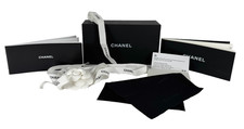 Lot of 7 Chanel New Auth EMPTY Sunglasses Box Cloth Booklet Tags Camellia Ribbon