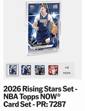 2026 NBA Topps Now Rising Stars Card Prices | Basketball | PSA