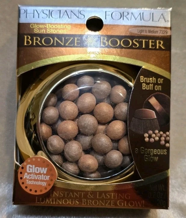 PHYSICIANS FORMULA Bronze Booster Glow Boosting Sun Stones Light Medium 7329 MTE - Image 2 of 4