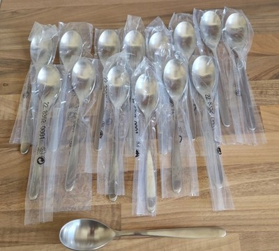 15x Esslöffel Original von Auerhahn ''Silk'', silberfarbenen,  matt neu/unbenutzt
