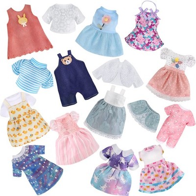 Girl Doll Clothes and Accessories 12 Sets Doll Clothes for 12 Inch ... Fast Ship