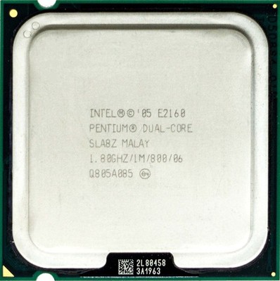 Intel Pentium Dual-Core E2160 1,80GHz Sockel 775 1M 800 CPU ( SLA8Z ) GEBRAUCHT