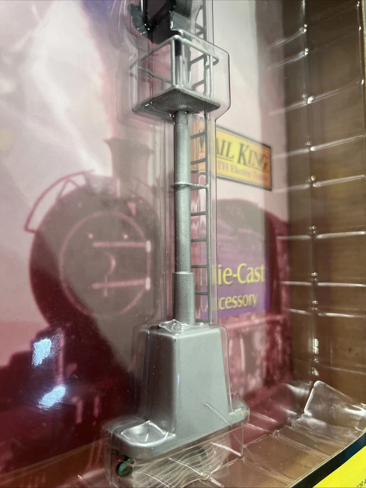 NEW Scale Operating Block Signal 30-11005 Silver & Black MTH Rail King New - Image 4 of 4
