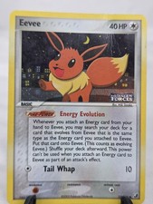 Pokemon Eevee EX Stamped Reverse Holo Card 55/115 Unseen Forces HP on eBay