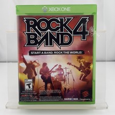 Juego y estuche Rock Band 4 (Microsoft Xbox One, 2015) – Probado