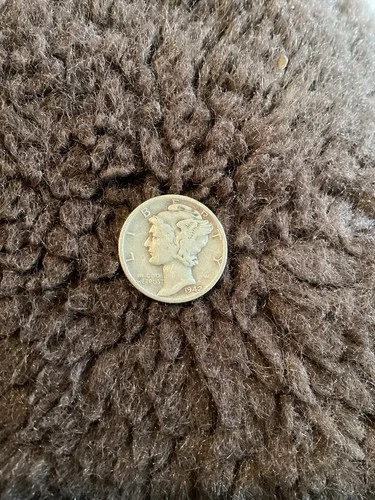 1942 S  MERCURY DIME circulated 90% Silver - Uncertified