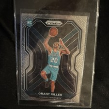 2020-21 Panini Prizm Grant Riller #295 Charlotte Hornets Rookie Basketball Card. rookie card picture