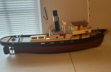 Saito Steamboat "HERCULES"Tugboat Hull Model from Japan image