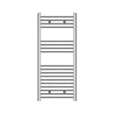 Flomasta Chrome Vertical Towel Radiator 450x1000mm Bathroom Heating Rail UK Plus