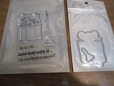 INKY STAMPER RALPH & ROSIE TP MOUSE STAMP & DIE SET