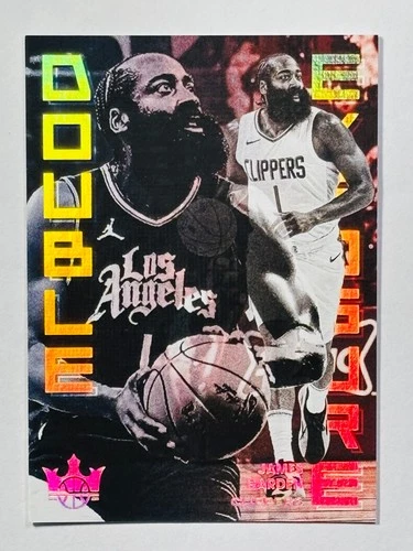 2024-2025 Court Kings James Harden Double Exposure /125 Clippers