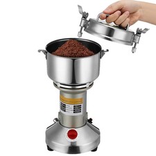 2500W Electric Grain Grinder 500g Cereal Mill Flour Powder Machine High Speed UK