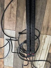 Bestten Heavy Duty Metal Power Strip 24 Outlet 15ft Cord Workshop Garage USED