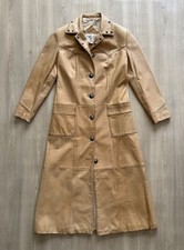 Vintage Alamo Leather Wear Western Coat Sz S Made In USA *Flaws