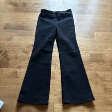 Frame Women's Size Small Black Noir Jet Set Mini Boot Pull On Pants