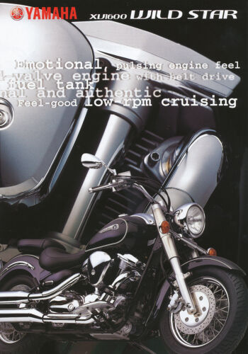 Yamaha XV 1600 Wild Star Prospekt 1999 brochure broschyr Motorradprospekt - Afbeelding 1 van 1