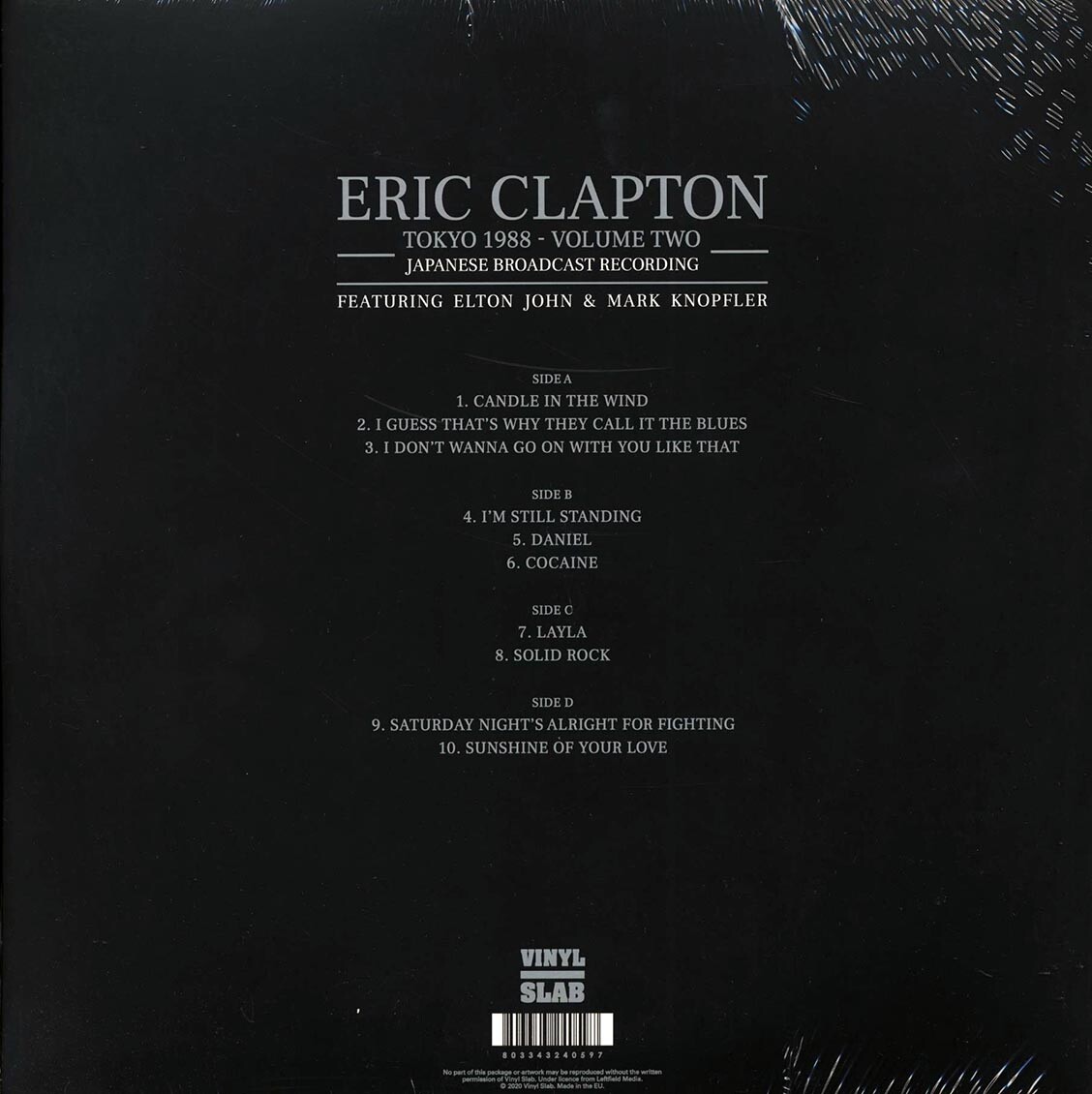 Eric Clapton - Tokyo 1988 Vol 2: Broadcast ft. Elton John Eric Clapton - Tokyo 1988 Vol 2: Broadcast ft. Elton John