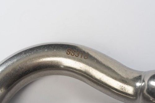 2x 1" Marine Boat Yacht Bow Shackle Clevis DRing 316 Stainless Steel Rigging - Picture 7 of 11