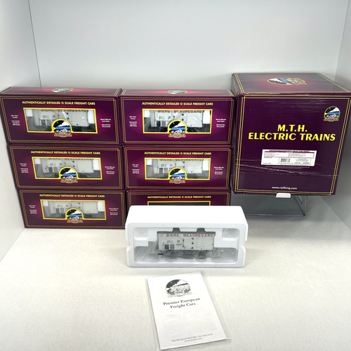 MTH Premier 20-90904 Biere Beauregard European Bierwagen Reefer 6-Car Set New O