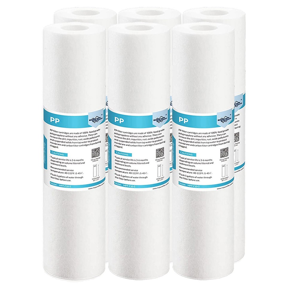 Cartuccia Filtro Acqua Per Sedimenti Avvolti Da 50 Micron - Uso - Foto 4