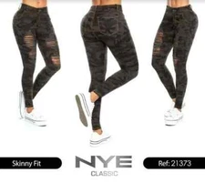 NYE, Jeans Colombianos, Push Up Jeans, Levanta Cola, USA Size 3