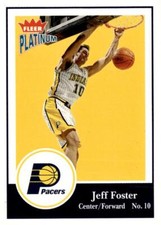2003-04 Fleer Platinum #81 Jeff Foster
