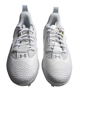 Under Armour Bryce Harper 7 Mens 3025582-100 White Gold Baseball