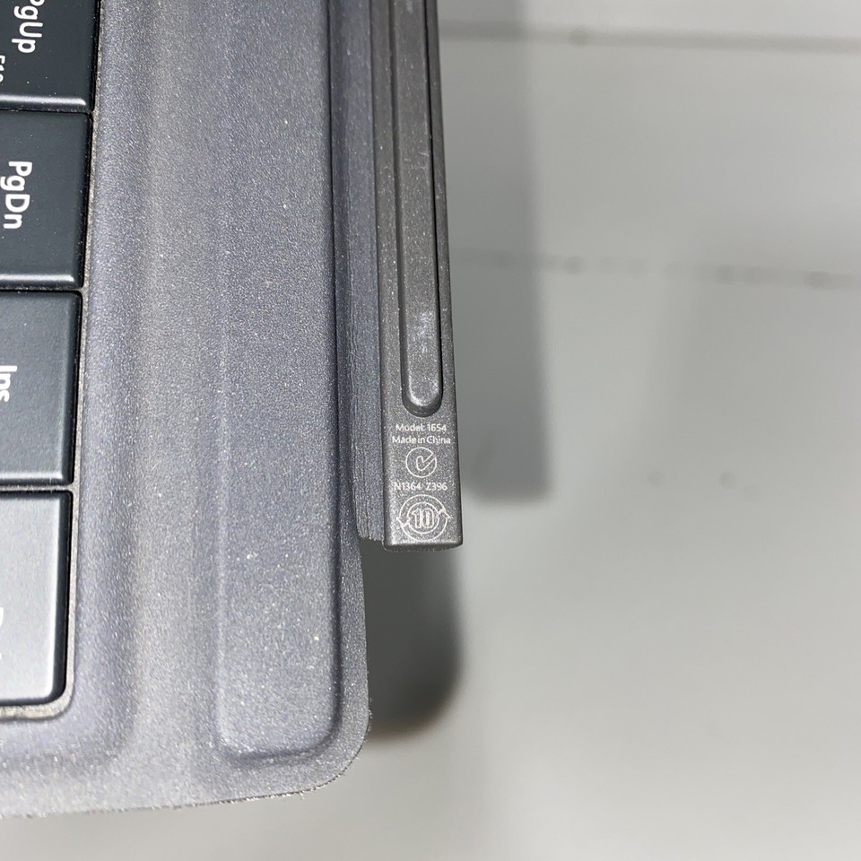 Microsoft Surface 3 Type Cover Black Backlit Keyboard Model 1654 eBay