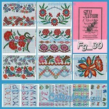 Farias Acordeon Book [29-52] - 2 of 2 - Embroidery Pattern | Crewel Stitch Embro