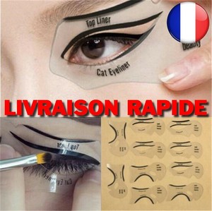 10 Pieces Chat Smokey Eyeliner Pochoir Ombre Paupieres Guide Maquillage Yeux Ebay