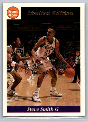 1991 Front Row Steve Smith 5 Atlanta Hawks Steve Smith