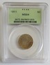 1911 PCGS MS64 Liberty V Nickel Philadelphia Liberty