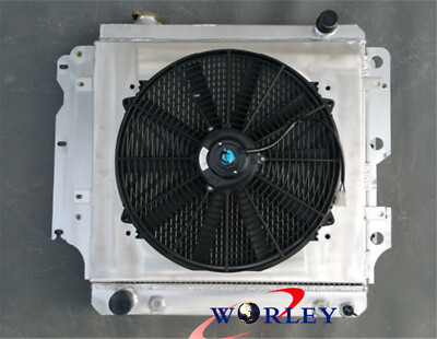 For 87-06 JEEP WRANGLER YJ/TJ 2.4L 2.5L 4.0L 4.2L ALUMINUM RADIATOR + Shroud LHD