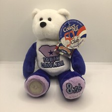 BRAND NEW WITH TAGS SOUTH CAROLINA 8TH STATE LIMITED TREASURES COIN BEAR
