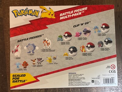 Pokémon Battle Figure 6 Pack Features 2-Inch Battle Figures | Rakuten - View #9