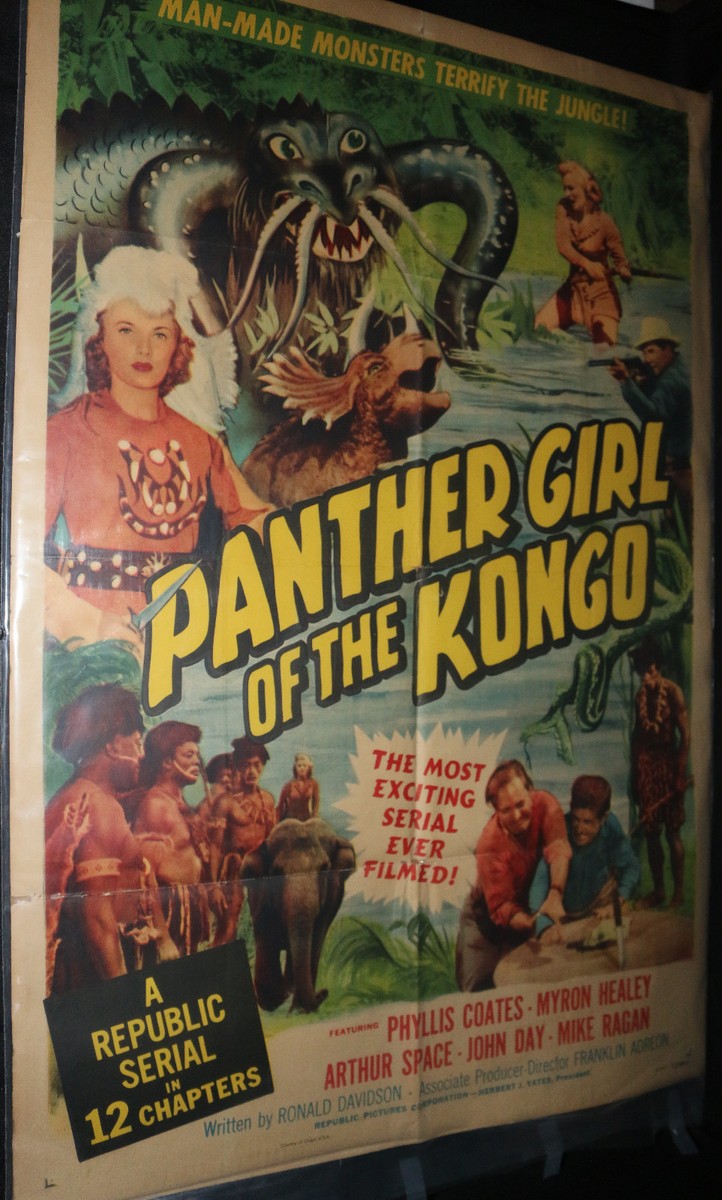 Panther Girl of the Kongo ポスター 1955年 Panther Girl of the Kongo Movie Poster - (C-5) 1955 | eBay
