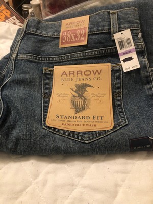 Arrow Blue Jean Co Faded Blue Wash 