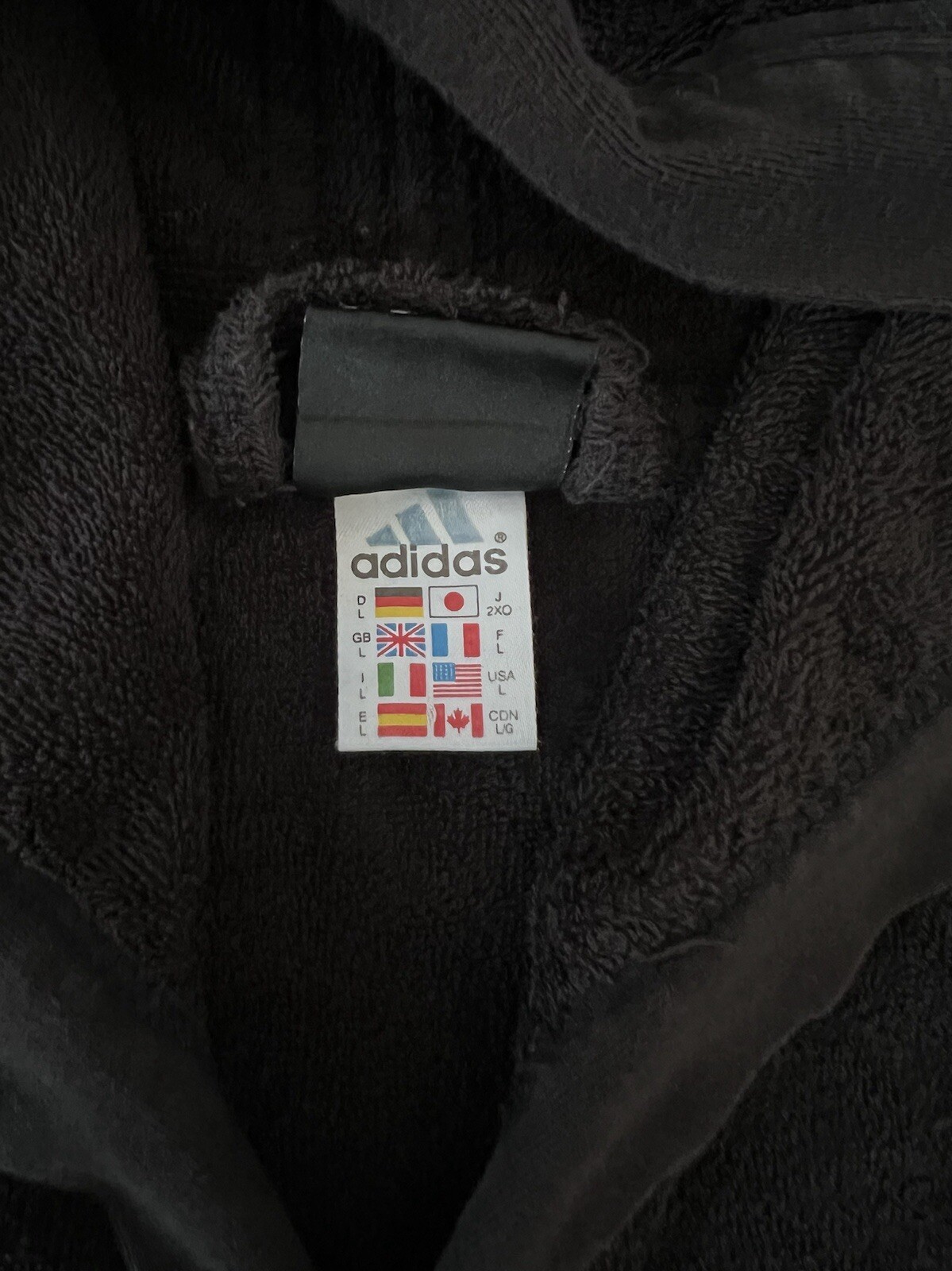 rare yohji yamamoto x adidas cloak/robe jacket size large pre y-3 image 9