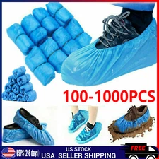 100-2000PCS Shoe Covers Disposable Waterproof Slip Resistant Non-Slip Protectors